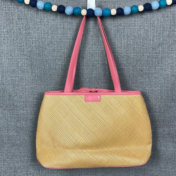 Cole Haan Tan and Pink Leather Purse - Picture 5 of 17